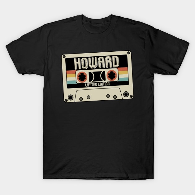 Howard - Limited Edition - Vintage Style T-Shirt by Debbie Art